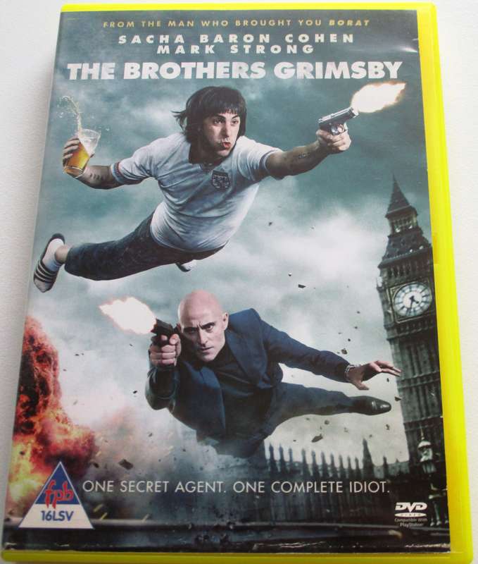 THE BROTHERS GRIMSBY Sacha Baron Cohen DVD [BBOX 7]