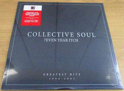 COLLECTIVE SOUL 7even Year Itch: Greatest Hits LP VINYL Record