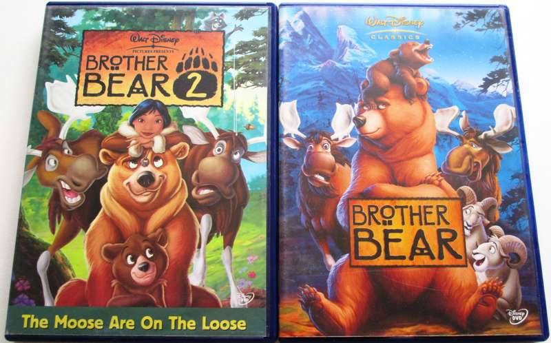 BROTHER BEAR 1 + 2 DVD [BBOX 7]