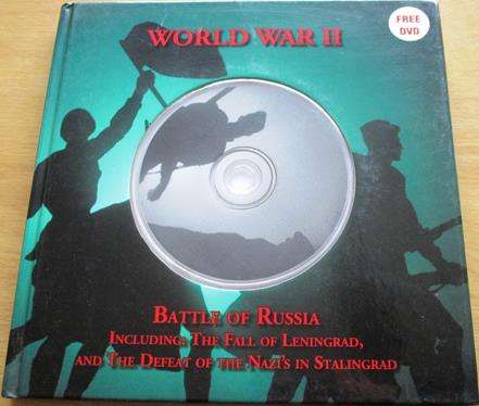 WORLD WAR II Battle of Russia Book+ DVD [BOX SET SHELF]