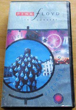 PINK FLOYD Delicate Sound of Thunder VHS Video Cassette