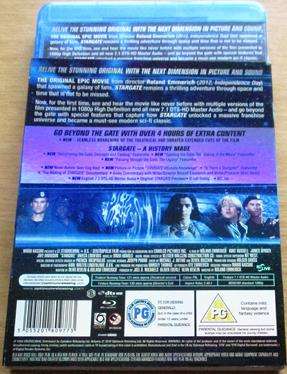 STARGATE The Movie Ultimate Edition Kurt Russell James Spader BLU RAY  [BLU RAY SHELF]
