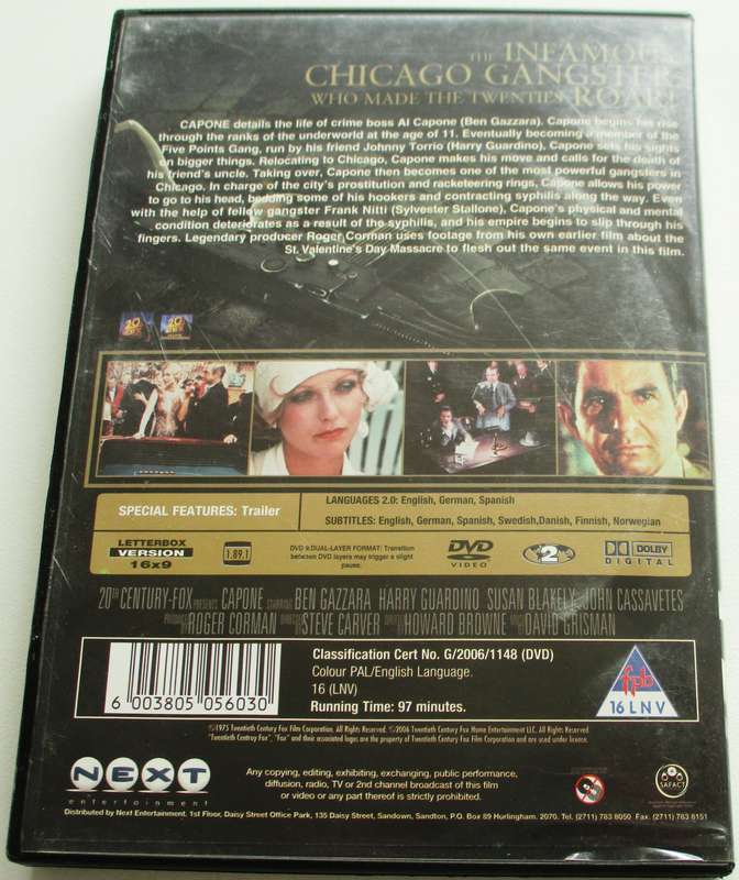 CAPONE Sylvester Stallone [BBOX 7]