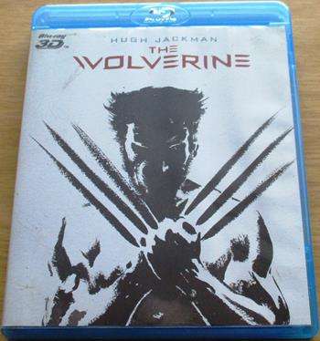 THE WOLVERINE BLU RAY 3D Hugh Jackman  [BLU RAY SHELF]