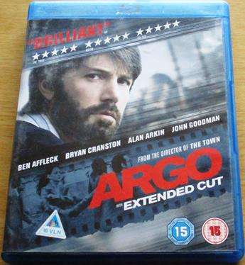 ARGO with Extended Cut BLU RAY Ben Affleck [BLU RAY SHELF]
