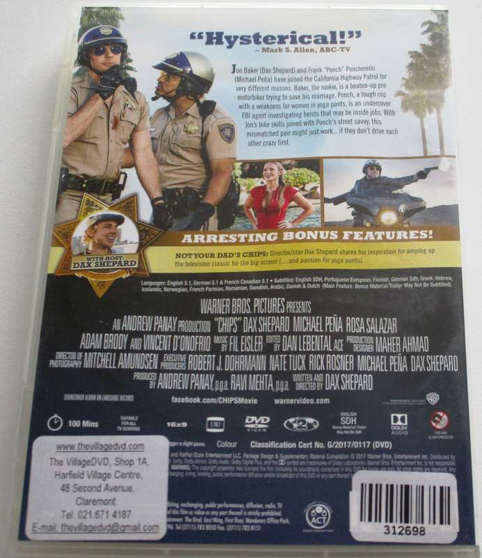 CHIPS DVD [BBOX 9]
