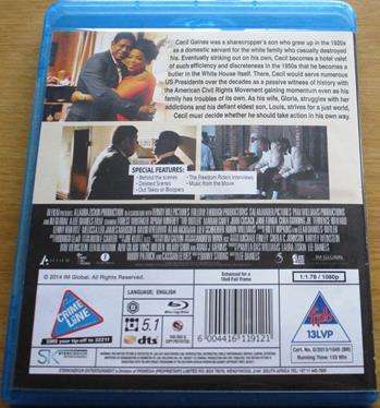 THE BUTLER BLU RAY [BLU RAY SHELF]
