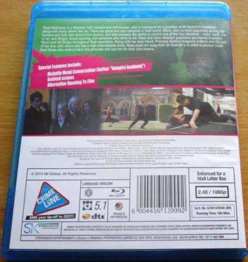 VAMPIRE ACADEMY BLU RAY [BLU RAY SHELF]