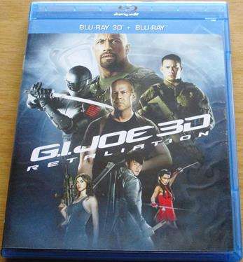 G.I. JOE Retaliation BLU RAY + BLU RAY 3D [BLU RAY SHELF]