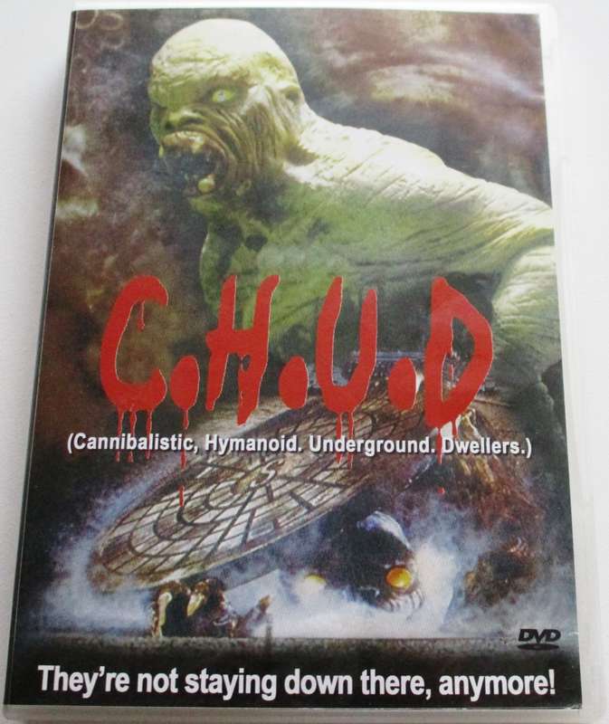 C.H.U.D. CANNIBALISTIC HYMANOID UNDERGROUND DWELLERS DVD [BBOX 9]