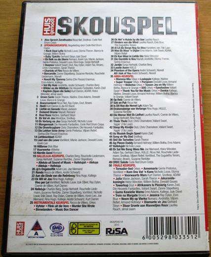 SKOUSPEL 2012 80 Eerstommende Optredes DVD
