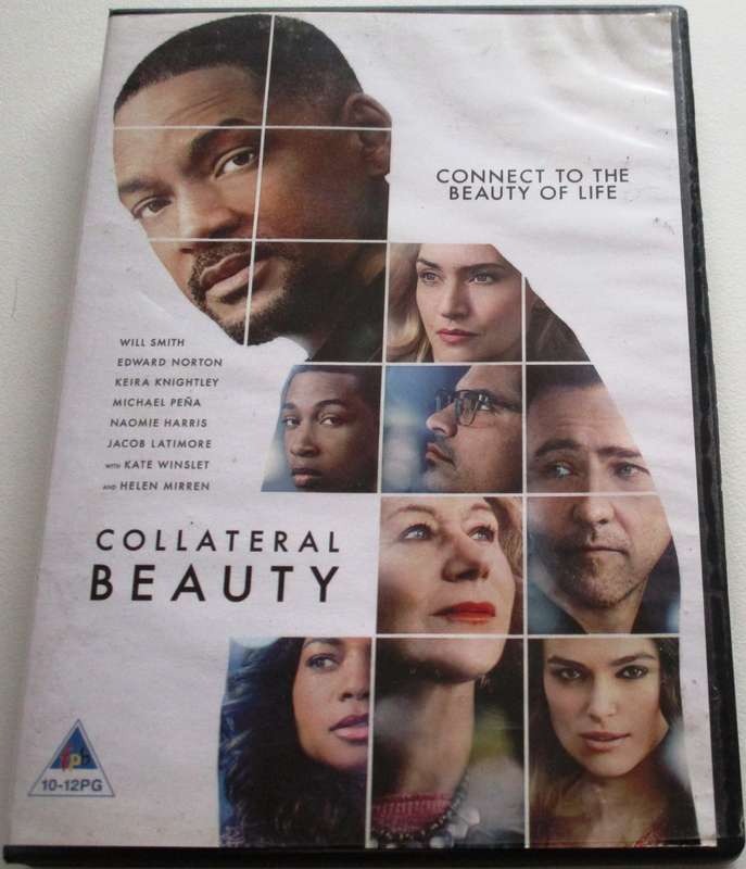 COLLATERAL BEAUTY Will Smith Edward Norton DVD [BBOX 9]