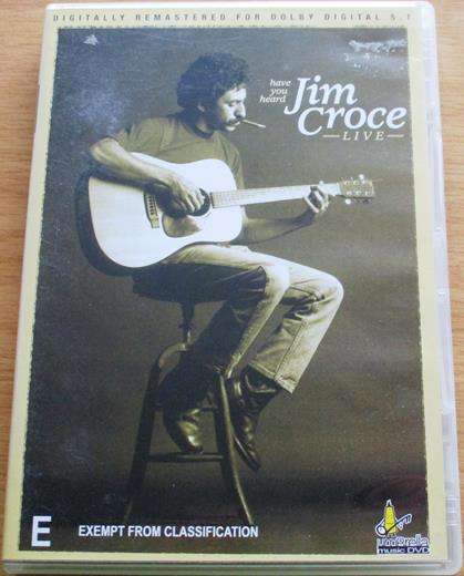 JIM CROCE Live DVD