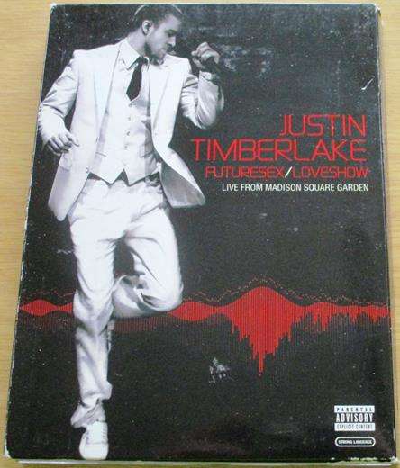 JUSTIN TIMBERLAKE Futuresex / Loveshow Live from Madison Square Garden 2xDVD