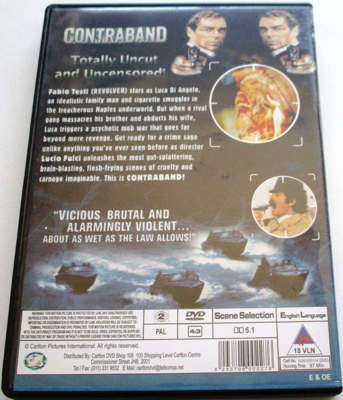 CONTRABAND DVD [BBOX 10]