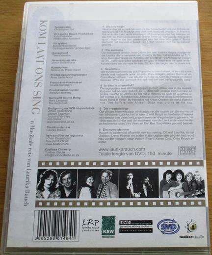 LAURIKA RAUCH Kom Laat Ons Sing DVD