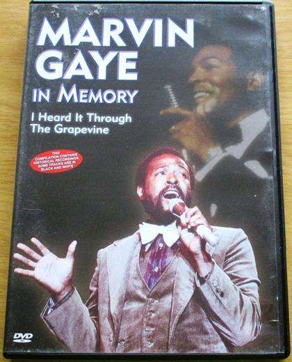 MARVIN GAYE In Memory DVD
