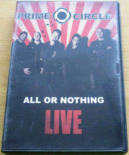 PRIME CIRCLE All Or Nothing Live DVD