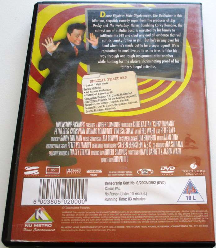CORKY ROMANO DVD [BBOX 10]