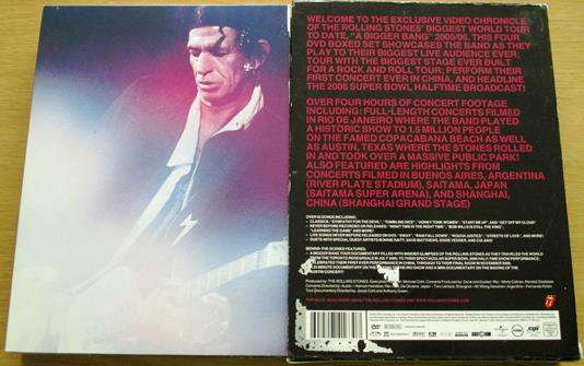 THE ROLLING STONES The Bigger Bang  4xDVD [Over 7 hours of music!]