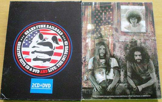 GRAND FUNK RAILROAD 2xCD+DVD