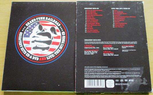 GRAND FUNK RAILROAD 2xCD+DVD
