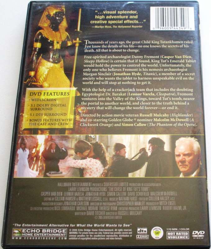 THE CURSE OF KING TUT'S TOMB DVD [BBOX 10] Region 4