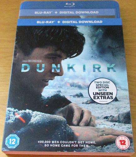 DUNKIRK BLU RAY
