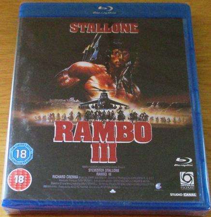 RAMBO III BLU RAY