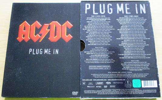 AC/DC Plug Me In 2xDVD