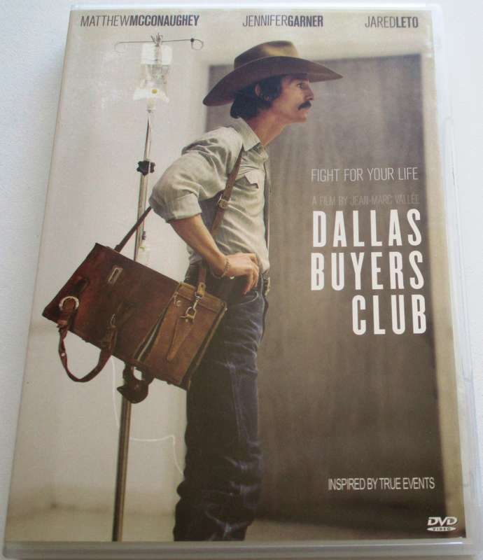 DALLAS BUYER'S CLUB Matthew McConaughey DVD [BBOX 10]