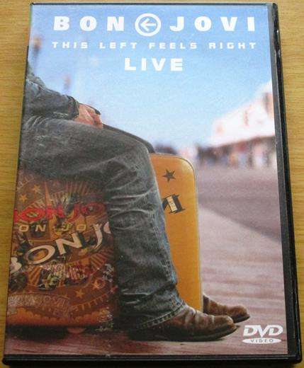BON JOVI This Left Feels Right Live DVD