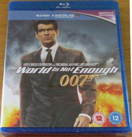 007 THE WORLD IS NOT ENOUGH BLU RAY + DIGITAL HD ULTRAVIOLET