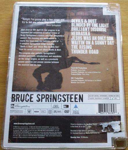 BRUCE SPRINGSTEEN Storytellers DVD