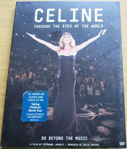 CELINE DION Through the Eyes DVD