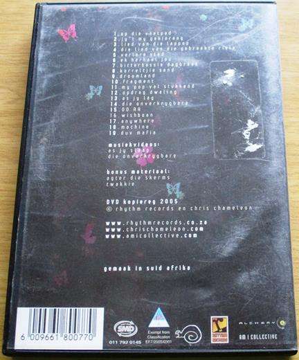 CHRIS CHAMELEON Volkleur DVD