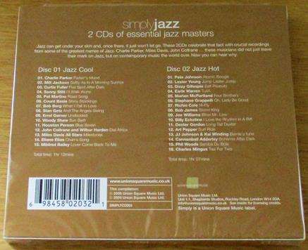 Various SIMPLY JAZZ 2xCD