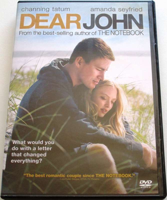 DEAR JOHN Channing Tatum DVD [BBOX 10]