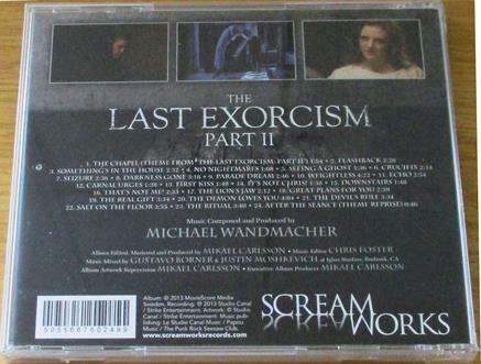 THE LAST EXORCISM Part II CD O.S.T.