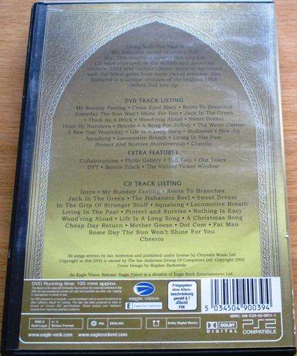 JETHRO TULL Living with the Past CD+DVD Collector`s Edition