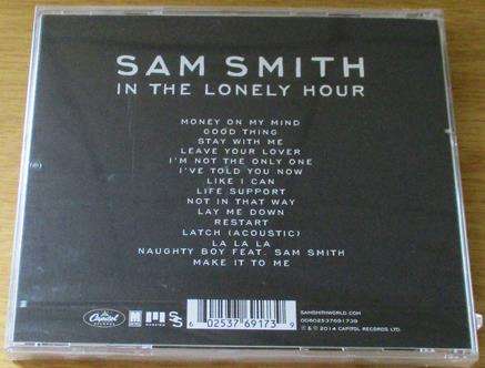 SAM SMITH In the Lonely Hour Deluxe Edition CD