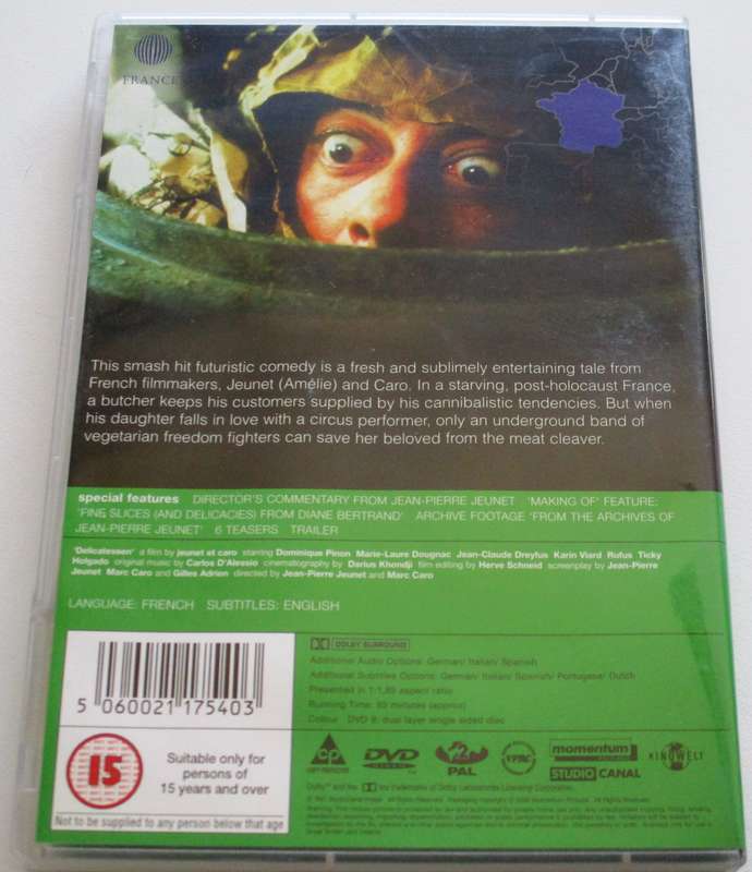 DELICATESSEN DVD [BBOX 10]