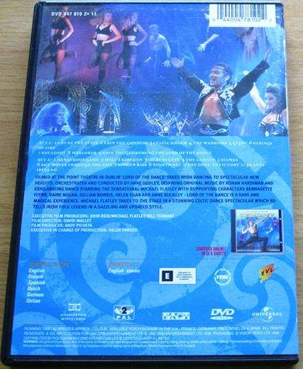 MICHAEL FLATLEY  Lord of the Dance DVD  [BBOX 5]