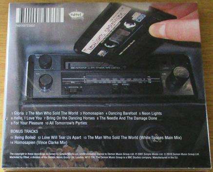 SIMPLE MINDS Neon Lights Digipak CD