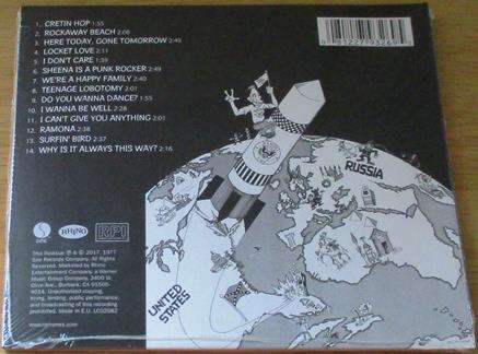 RAMONES Rocket to Russia (40th Anniversary Edition) Digisleeve CD