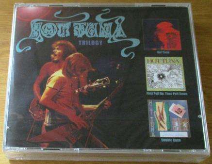 HOT TUNA Trilogy Hot Tuna / First Pull Up, Then Pull Down / Double Dose 3xCD FATBOX