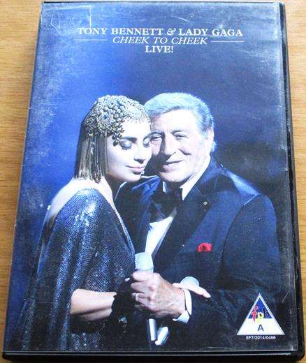 LADY GAGA & TONY BENNETT Cheek to Cheek Live! DVD