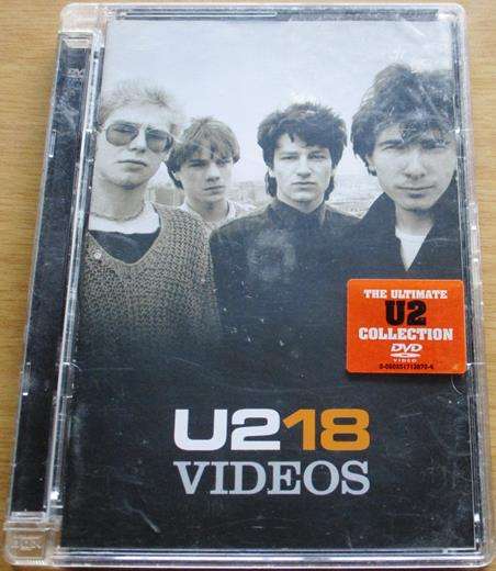 U2 18 Videos DVD