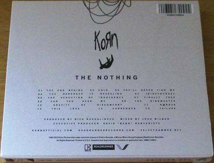 KORN The Nothing CD
