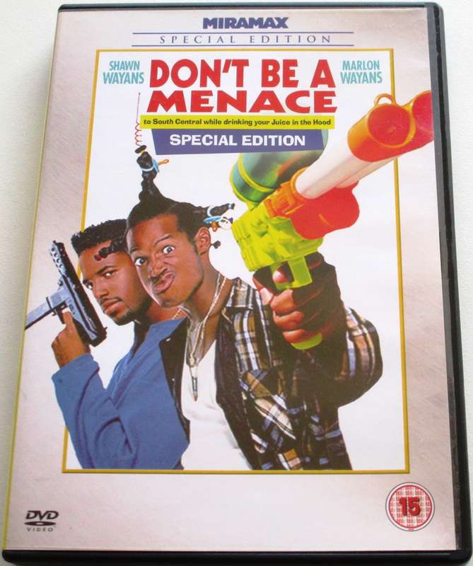 DON'T BE A MENACE Shawn / Marlon Wayans DVD [BBOX 12]
